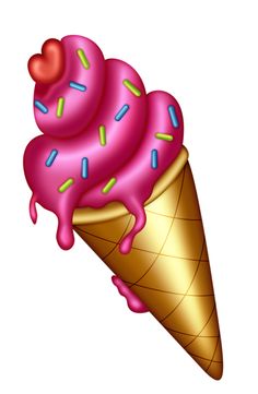 ICE CREAM AND DESSETS CLIP ART 
