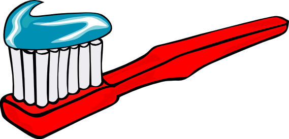 Toothbrush with Toothpaste Illustration | Dental Hygiene Visual