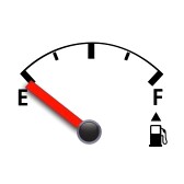 gauge : Fuel sign 