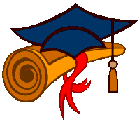 Graduation Cap and Diploma Icon - Academic Achievement Symbol