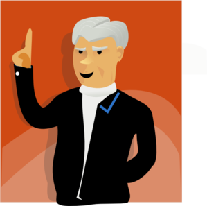 Man Speaking Clipart 