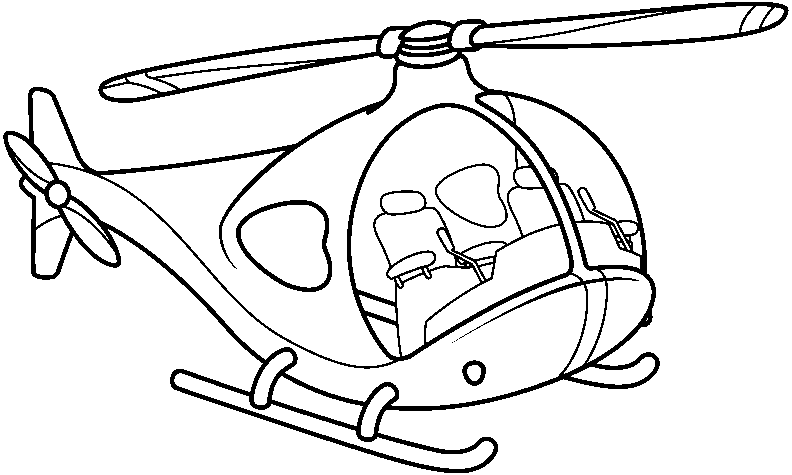 Helicopter cliparts 
