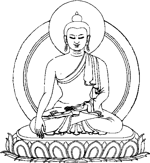 Simple Buddha Drawing - ClipArt Best - ClipArt Best