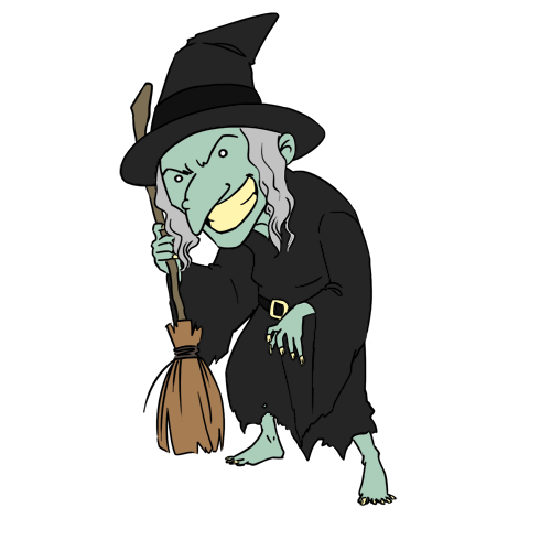 free witch clipart graphics