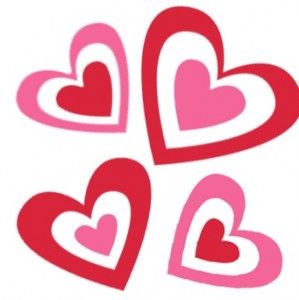 Valentine’s Day Hearts Clipart - Free Download for Greetings & Designs