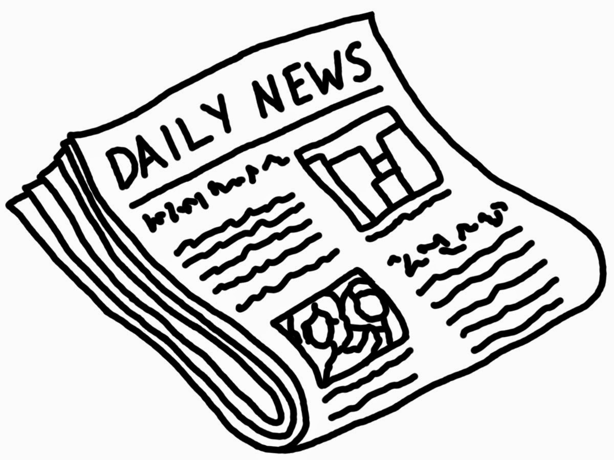 Daily News Newspaper Illustration - Free Vector Clipart