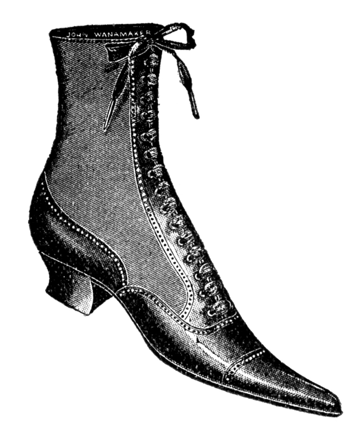 Vintage Shoes Clipart