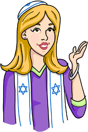 Jewish Woman in Traditional Prayer Shawl - Faith, Identity, and Community