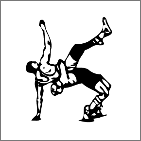 wrestling logos clip art