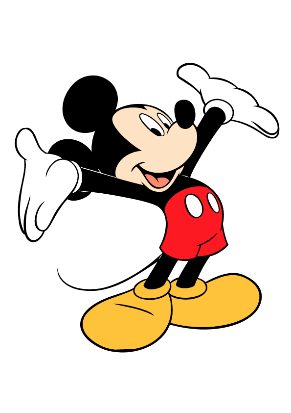 Mickey Mouse Birthday Clipart 