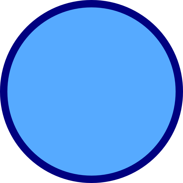 round blue circle png - Clip Art Library