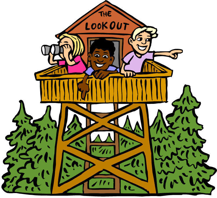 Kids Exploring Nature from a Forest Lookout Tower - Fun Outdoor Adventure