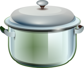 Boiling Pan Clip Art
