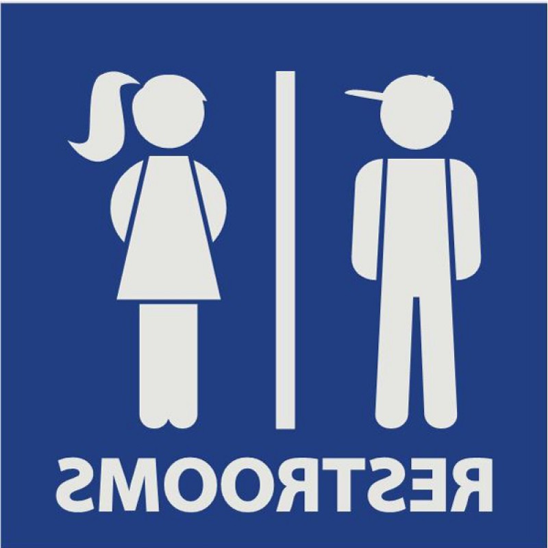 Public Restroom Signage - Gender-Specific Facilities Indicator