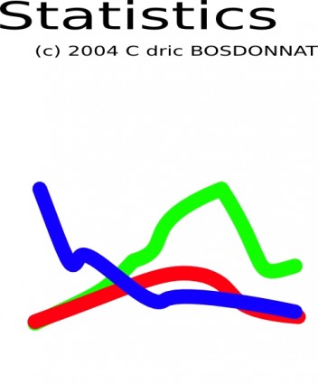 Statistics Line Graph Visualization - Data Trends Over Time