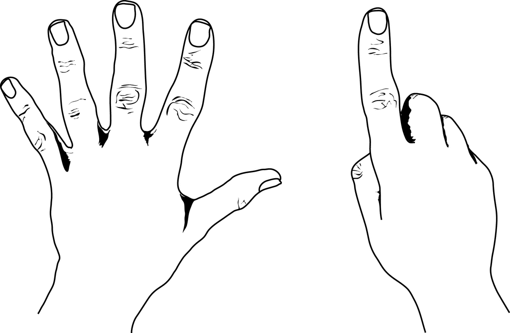 9. Nail Biting Fingers Clip Art - wide 9