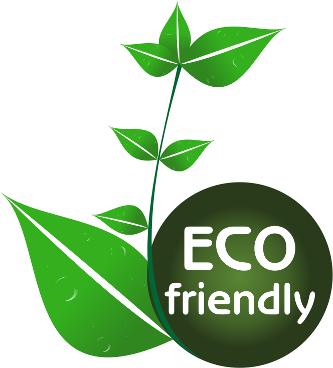Eco Friendly Certification Logo - Sustainable Living Symbol