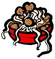 Spaghetti And Meatballs Clip Art