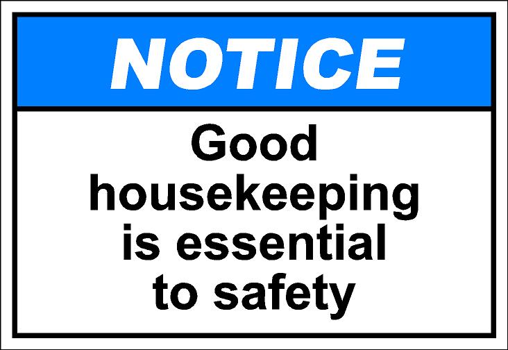 workplace housekeeping clipart