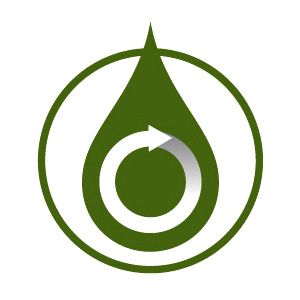 Water Recycling Icon - Sustainable Water Management Symbol