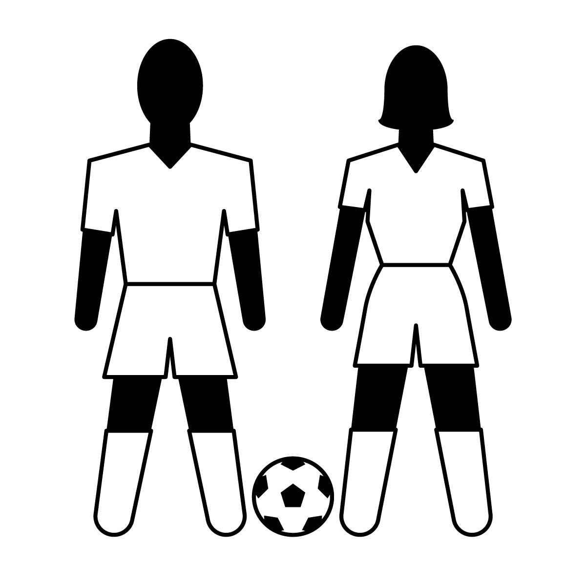 Soccer Goal Clip Art Black And White 