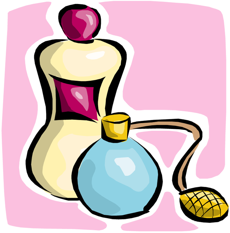 vintage perfume bottle drawing - Clip Art Library