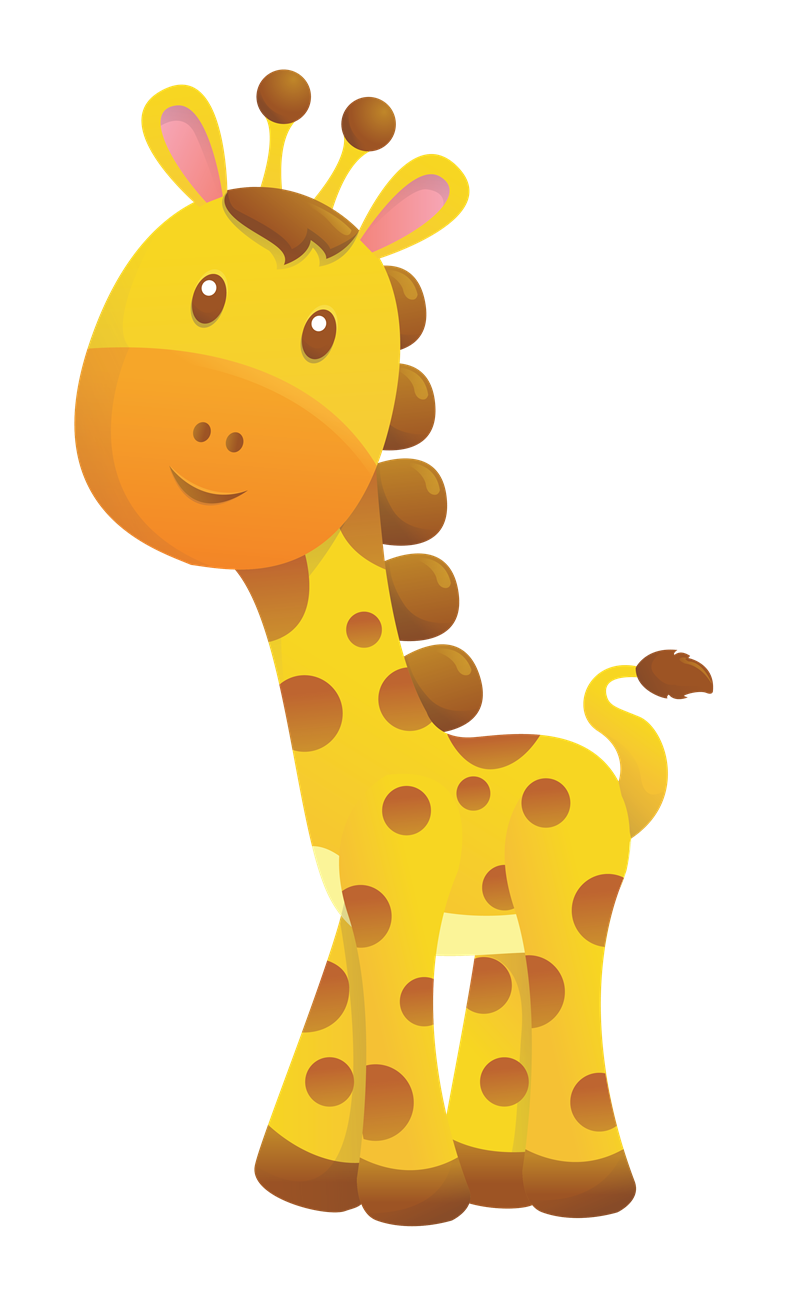 Free giraffe clipart image