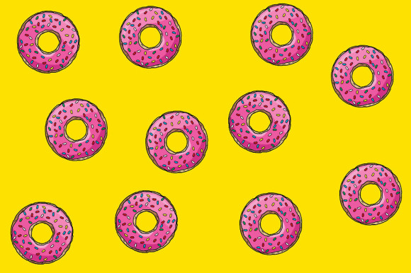 Homer Simpson Donut Clip Art 