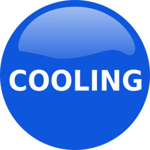 Cooling Icon - Visual Indicator for Air Conditioning and Climate Control Systems