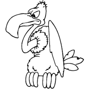 Vulture 01 clipart, cliparts of Vulture 01 free download 