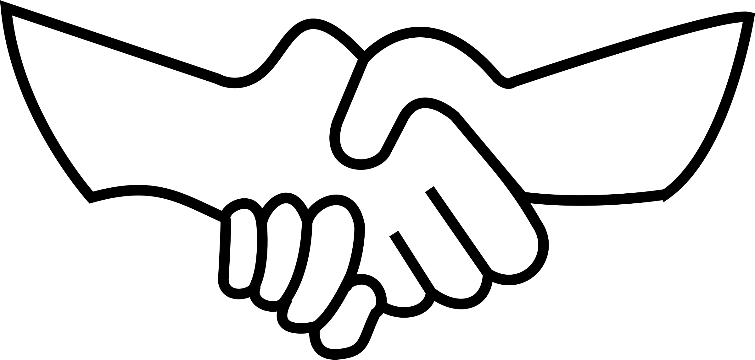 holding hands clipart black and white - Clip Art Library