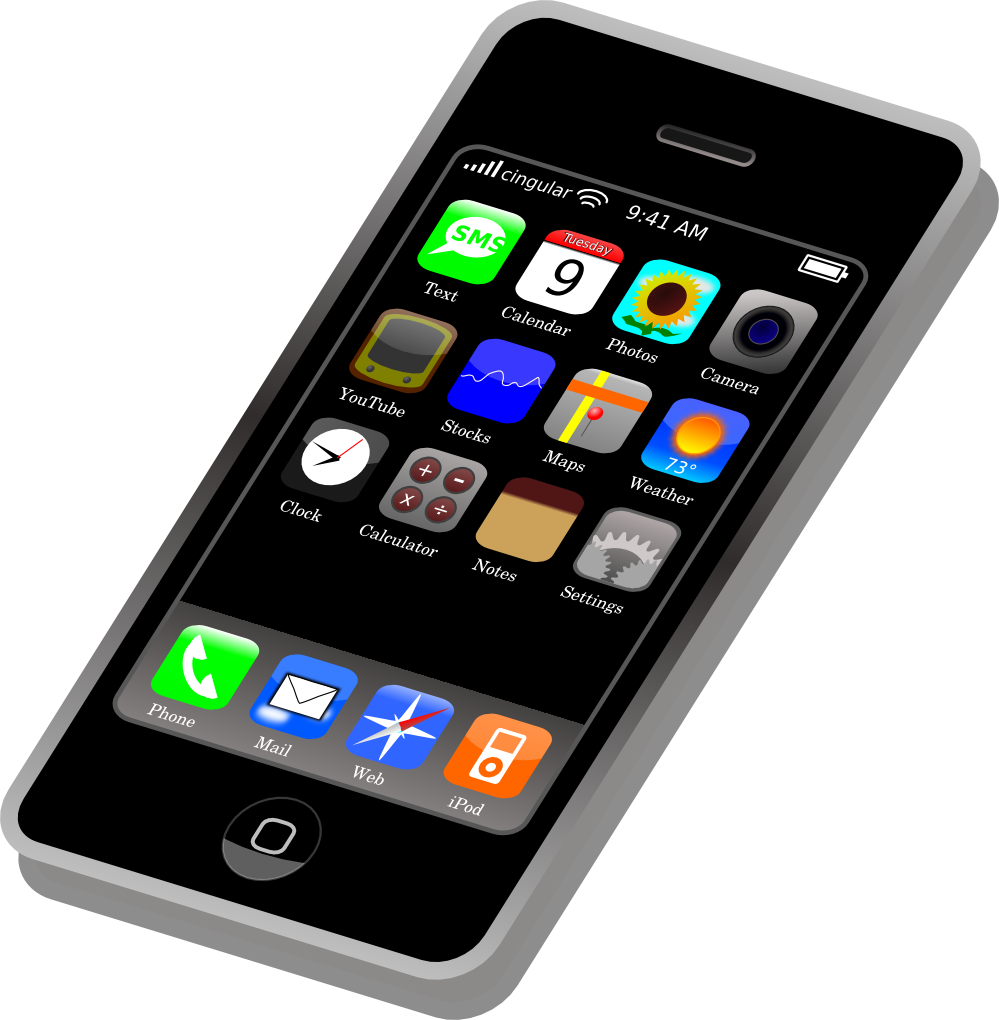 Smart Phone Clip Art 