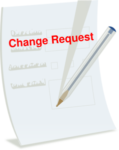 Change Request Form Clip Art 