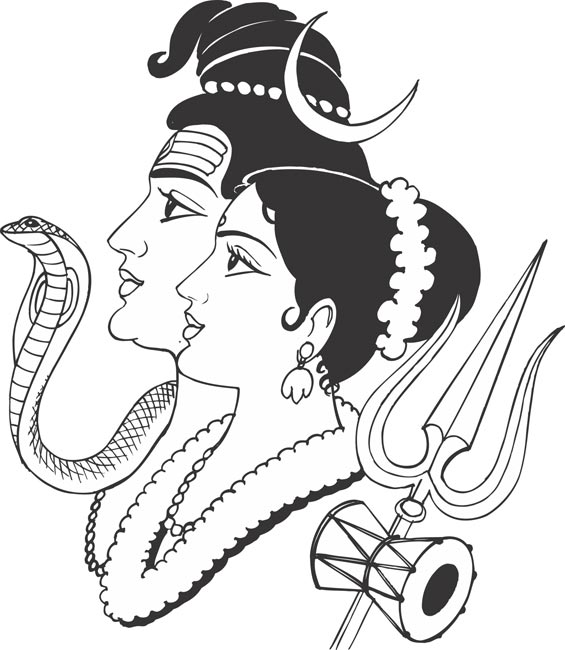 Lord Krishna Drawing by Hitendra Suryavanshi - Pixels