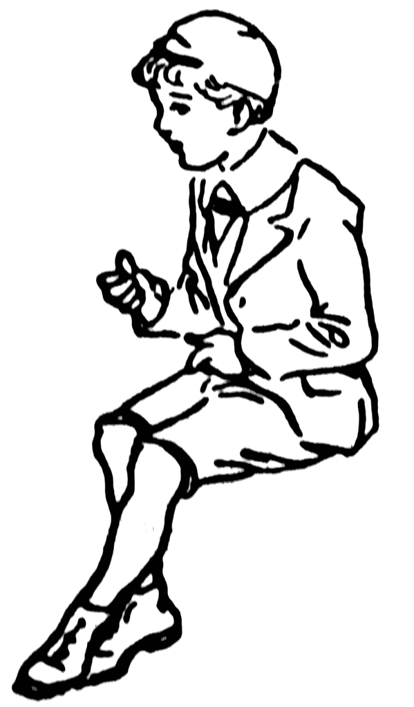 Clipart Sitting 