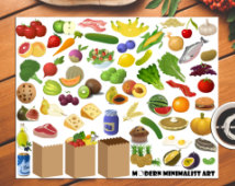 Popular items for food clipart