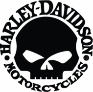 Harley-Davidson Motorcycles Logo - Iconic Skull Brand Emblem
