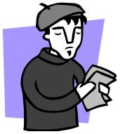 Artist Reading Sketchbook - Creative Inspiration & Design Process