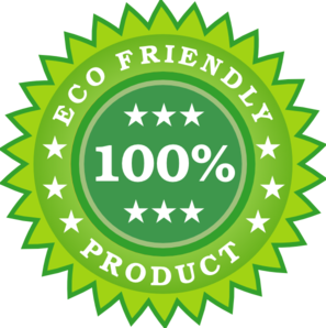 Eco Friendly Product Sticker Clip Art 