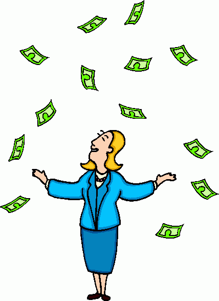 Financial Success and Wealth Celebration - Business Growth Imagery