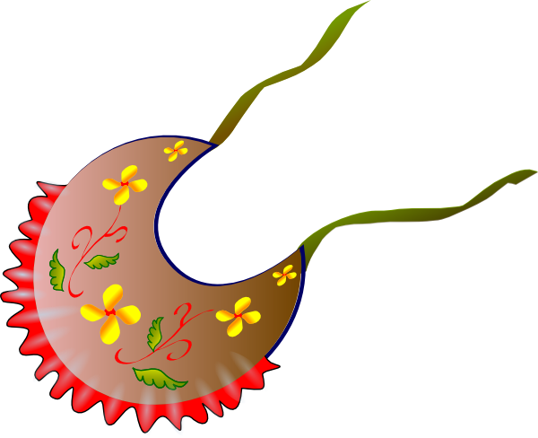Baby Bib Clipart 