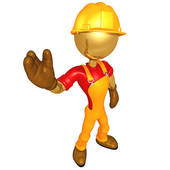 Female Construction Worker Clipart 