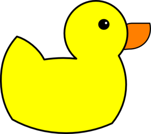 Yellow Duck Clip Art