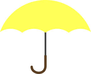 Yellow Umbrella Clipart