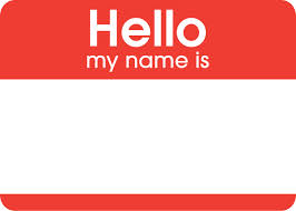 Name Tag Clipart