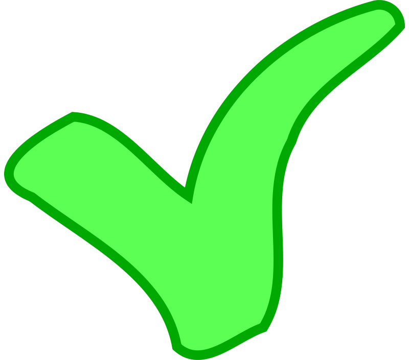 Green Checkmark Icon - Free Vector for Confirmation & Success UI