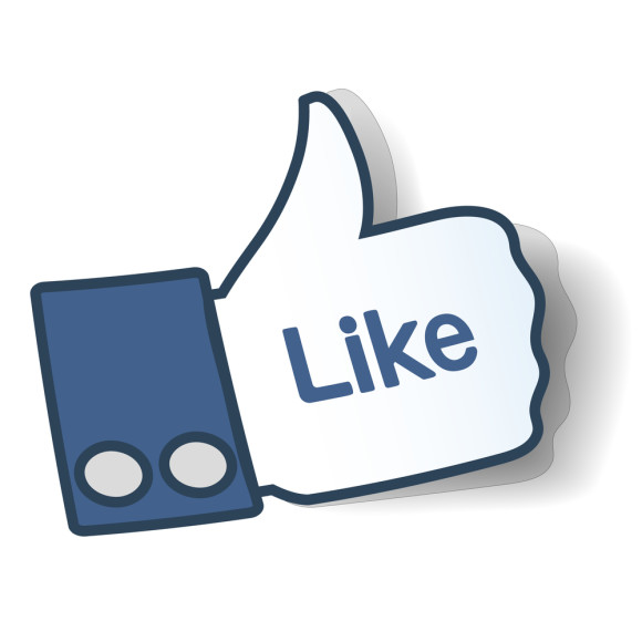 Like us on facebook clipart image
