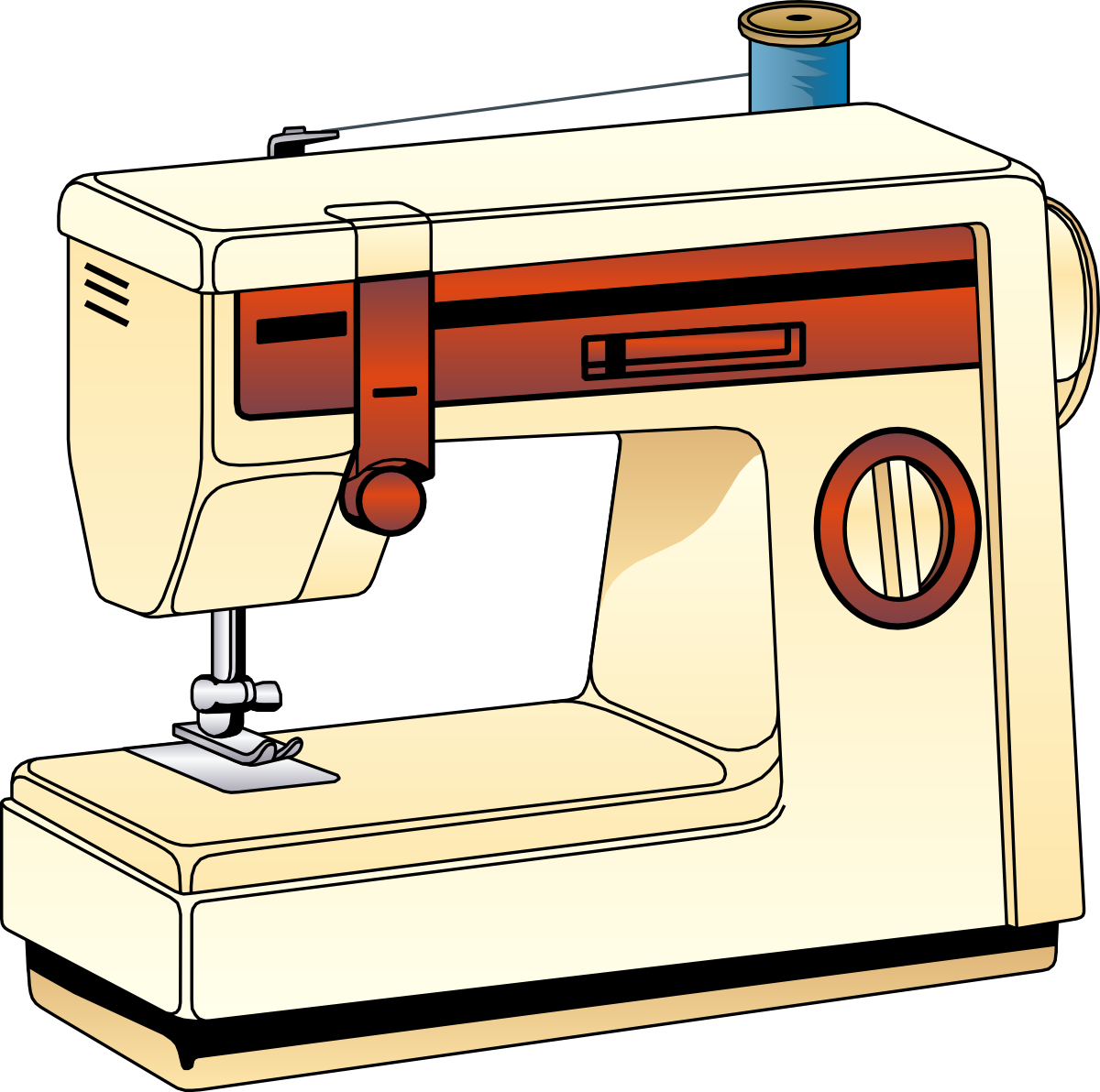 Sewing Machine Clipart