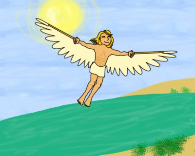 Icarus And Daedalus Clipart Heart