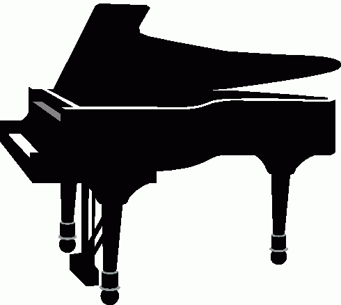 Grand Piano Clipart 